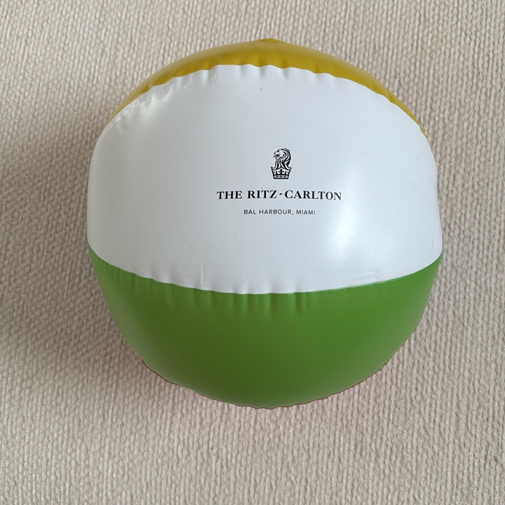 Ritz-Carlton beach ball VIP gift Bal Harbour Miami FL